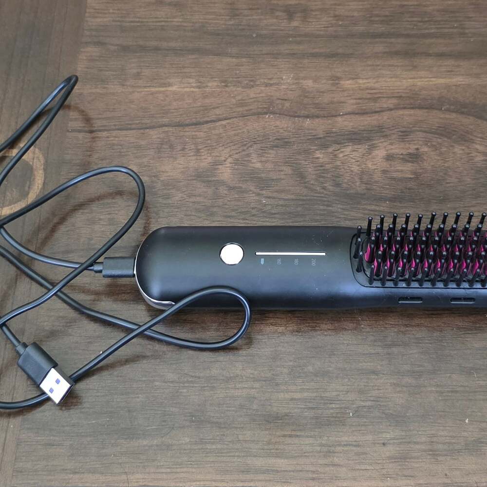 NOVUS Model NV560 Cordless Portable Hair Straightening Brush